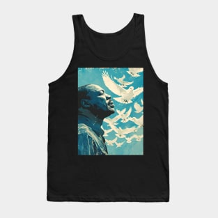 Inspire Unity: Festive Martin Luther King Day Art, Equality Designs, and Freedom Tributes! Tank Top